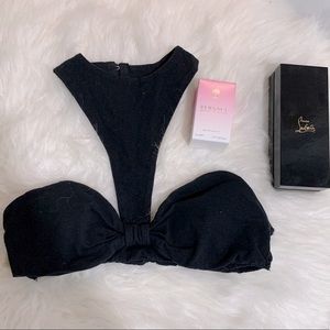 Super cute black crop top